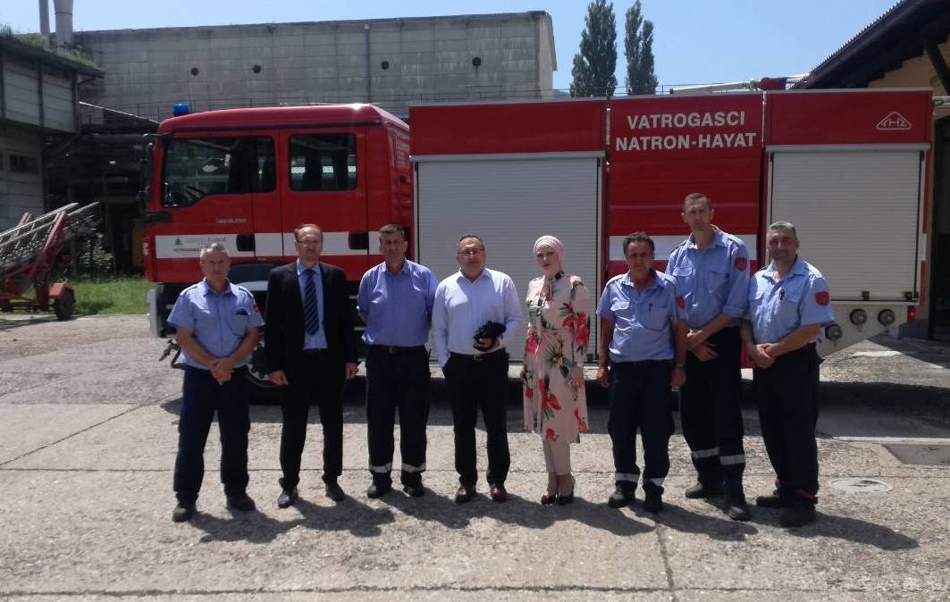 Posjeta  Direktora KUCZ-e, sa saradnicima firmi Natron-Hayat doo Maglaj