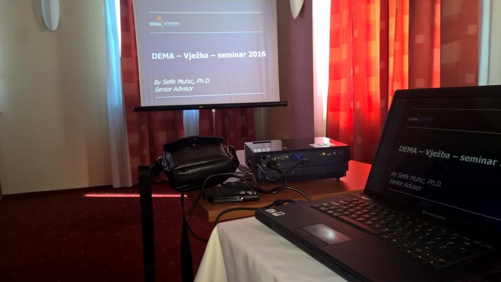 Učešće predstavnika KUCZ na Seminaru "Procjenjivanje i planiranje u oblasti zaštite i spašavanja" 28. i 29.06.2016.godine