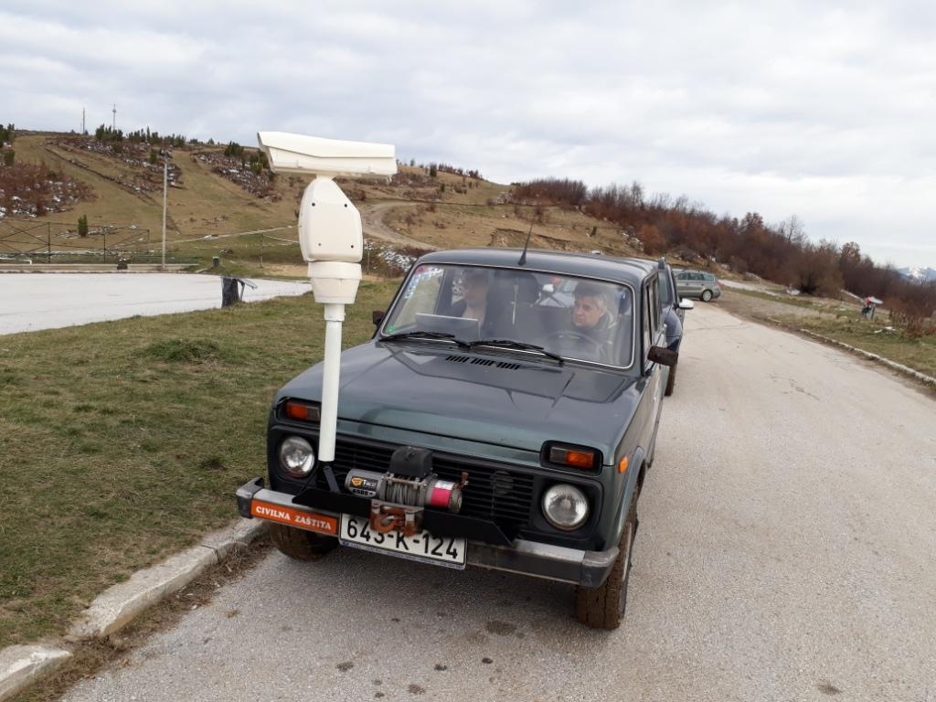 Nova oprema u Kantonalnoj upravi civilne zaštite ZDK "Termalna kamera", marke Samsung